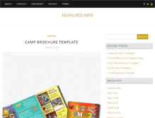 Tablet Screenshot of margines.info