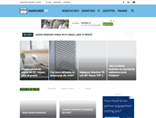 Tablet Screenshot of margines.pl